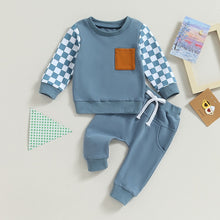 Checkered Two Piece Sweatsuit