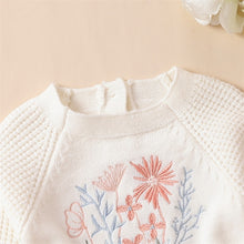 Embroidered Floral Knit