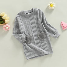 Heart Knit Sweater-dress