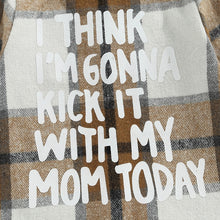 Kick It With Mom - Plaid Shacket