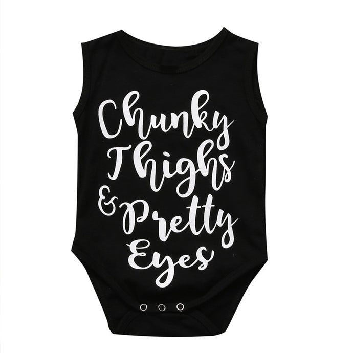 Chunky Thighs and Pretty Eyes - Onsie