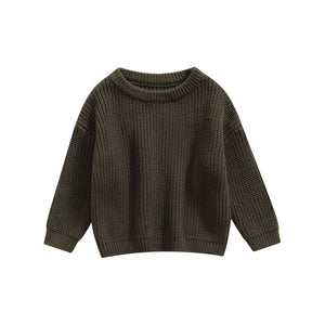 Ribbed & Knit Pullover - Infant