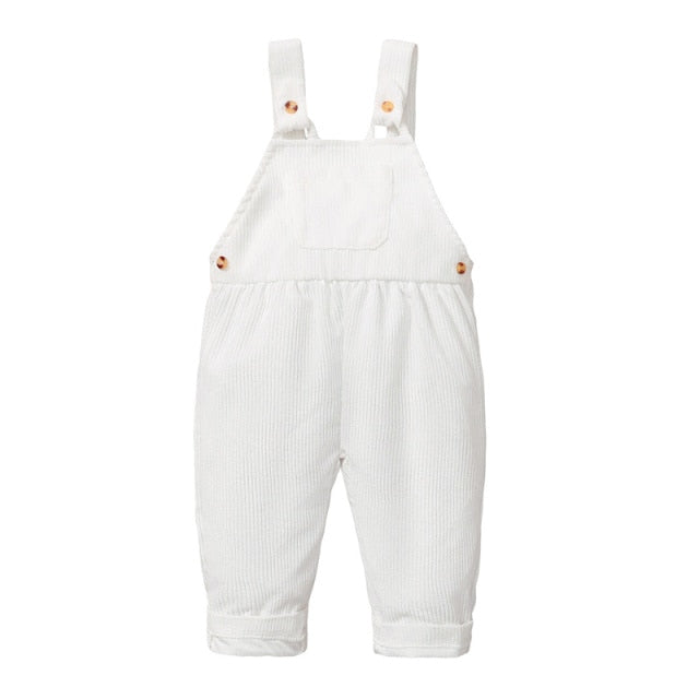 Muted Corduroy Overalls