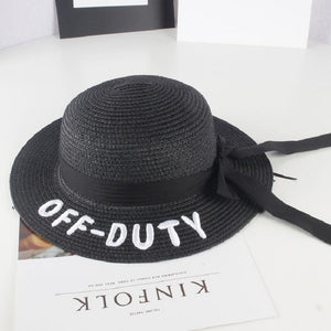 Off Duty Straw Hat